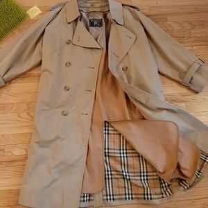Burberry Double Breasted Trench Coat Jacket 40S
